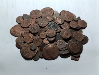 ancient roman coins lot römisch/byzantinische Bronzemünzen/100 Münzen/LOT 100 A