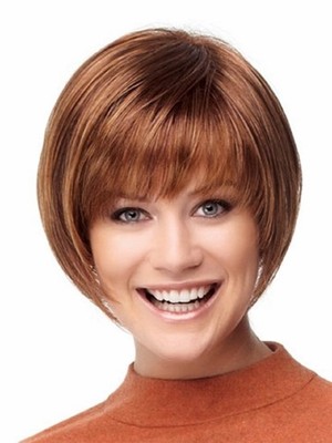 Gabor Folly Wig G10+ Nutmeg Mist Color Average Size by Hairuwear Extended Nape