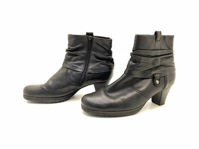 Gabor Damen Stiefel Stiefelette Ankle Boots Schwarz Gr. 42 (UK 8)