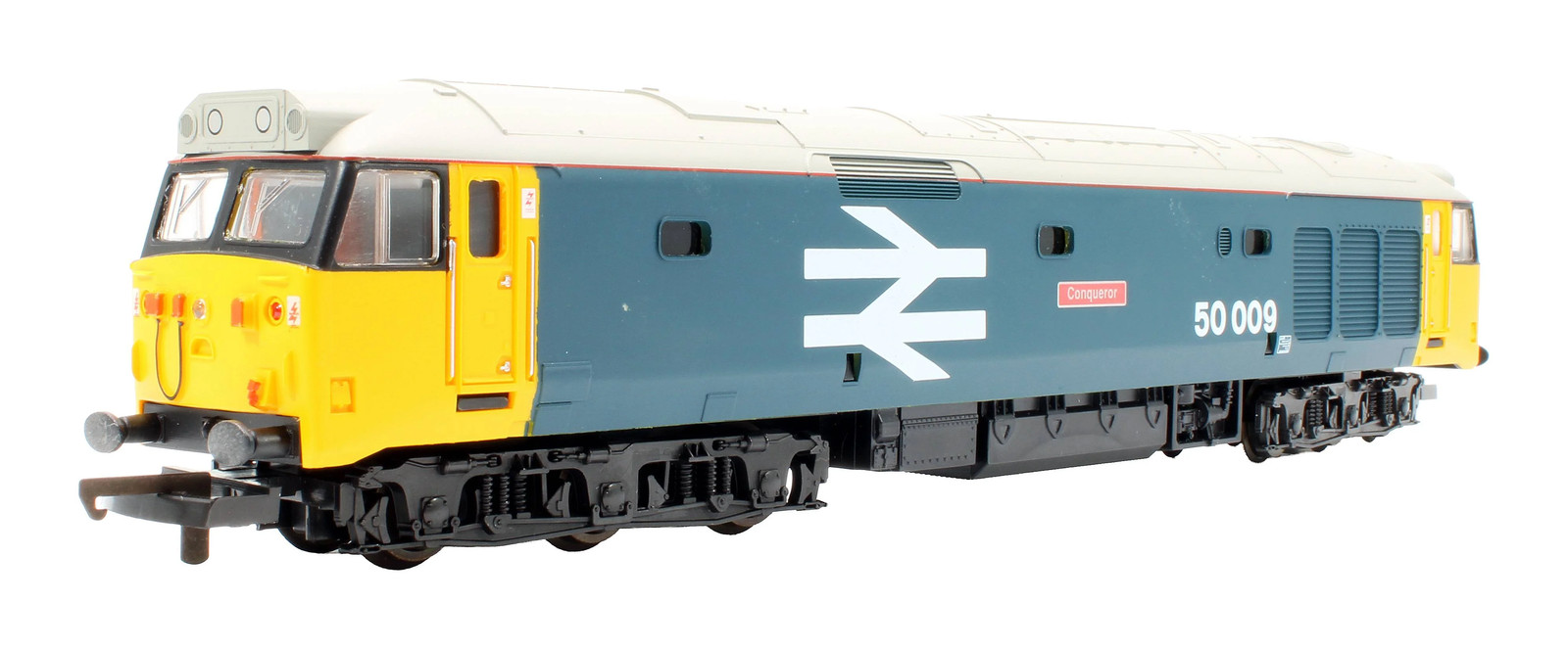 LIMA OO GAUGE L204811A6 BR CLASS 50009 'CONQUEROR' DIESEL LOCOMOTIVE