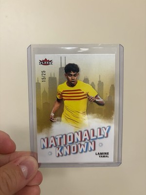 2026 Upper Deck Fleer NSCC The National Lamine Yamal Gold #15/25 #NK-8 Barcelona