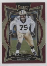 2024 Panini Select Concourse Maroon Prizm /149 Taliese Fuaga #56 11oh
