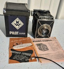 KW Pilot Super 6X6 Camera W/ Ludwig Pilotar 7.5cm Lens