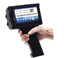 Intelligent Handheld Inkjet Printer, Small Production Date Coding Machine