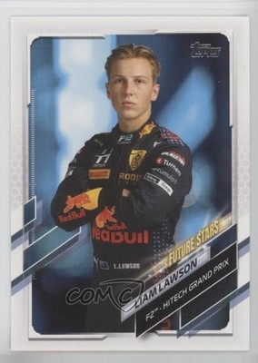 2021 Topps Formula 1 F2 Drivers Future Stars Liam Lawson #68 1cc5