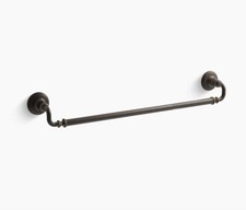 Kohler K-72568-2BZ Artifacts  24" Bathroom Lavatory Towel Bar Oil Rubbed Bronze