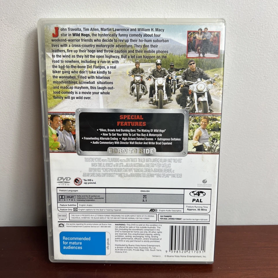 Wild Hogs  (DVD, 2007) - image 2 of 4