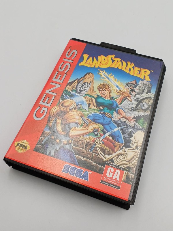 Sega Landstalker Sega Mega Drive/Genesis Game Cartridge Used