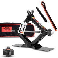 Heyner® Premium Scherenwagenheber Runder Sattel + Tesla Gummiauflage