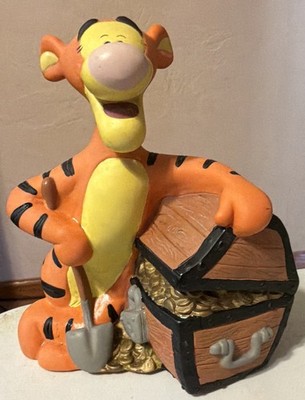Disney ~ Winnie the Pooh Tigger Treasure Chest Coin Bank ~ Disney Franchise