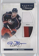 2011 Rookie Anthology Treasures Signatures 13/15 John Moore #152 Patch Auto 0a1