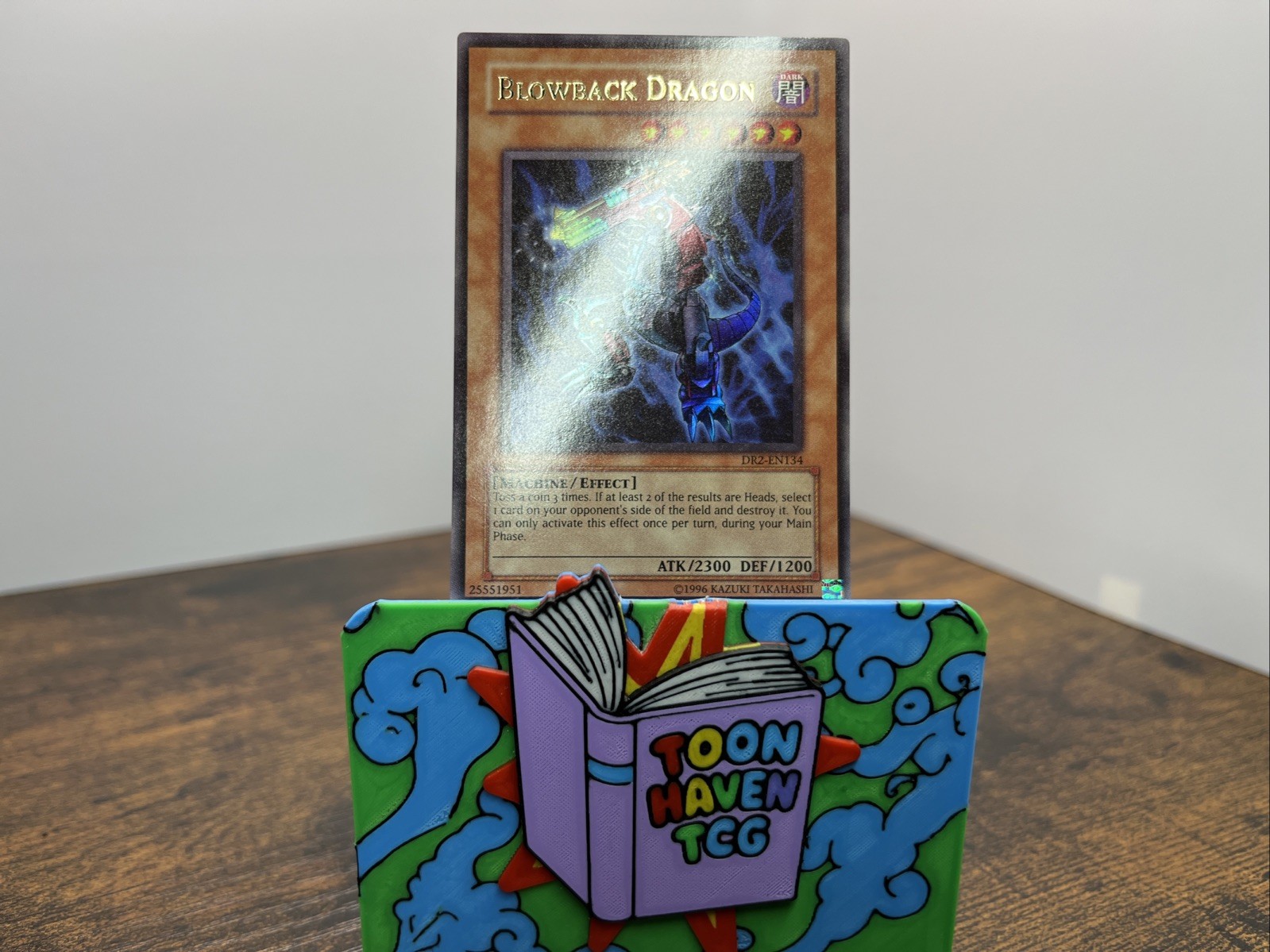 Blowback Dragon DR2-EN134 (YuGiOh Dark Revelation Volume 2) — is it worth grading?