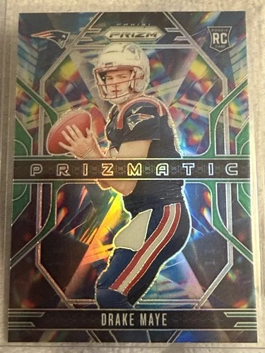 2024 Panini Prizm - Prizmatic Drake Maye #2 Green Prizm ROOKIE 🔥🔥🔥