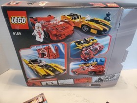 lego used RARE set 8159  Speed Racer 8159 Racer X & Taejo Togokhan