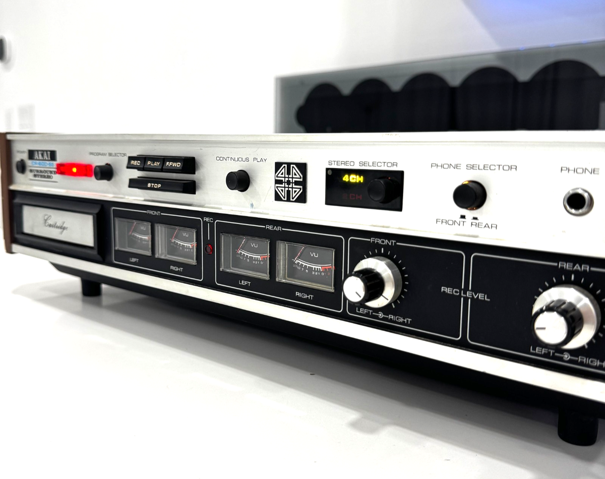 AKAI CR-80D-SS Surround Sound 8-Track Stereo Player Recorder | eBay