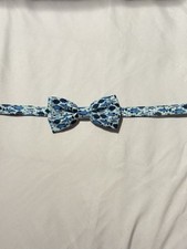 Janie Jack Boy's Fish Bow Tie Fits Age 6 Up Total Length 16.75" Adjustable