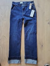 NWT Anthropologie Pilcro Cuffed Trouser Jeans Sz 25