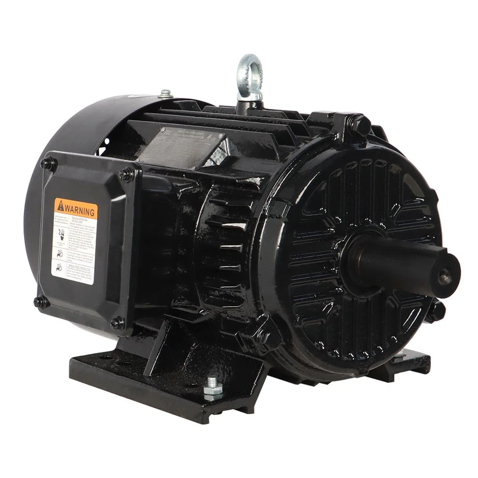 5 HP 3 Phase Electric Motor 1800 RPM 184T Frame TEFC 230/460 Volt 60 HZ - Image 4 of 4