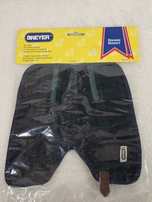 Breyer Dress Sheet For Traditional Size Horse NEW  #3953 Green Plaid 1995-99