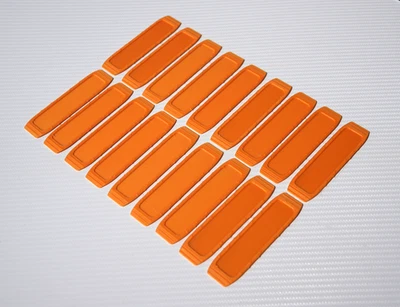 Hot Wheels Track Connectors - Orange Zest - 18 Pack - UK Seller