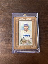 RARE2022 Topps Allen & Ginter Framed Mini Auto Yonny Hernandez RC #MA-YH Rangers