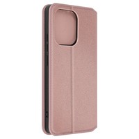 Avizar,Classic Edition Kunstlederetui Redmi Note 13 4G,Champagnerrosa