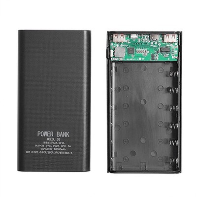18650  Power Bank Box 5V 2.1A LCD Display 20000MAh Power Board für 6X183078