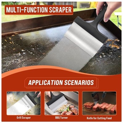 Flat Top Grill Cleaning Kit - Easy Stain Removal