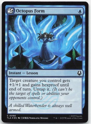 Octopus Form Avatar: The Last Airbender 66 NM Foil