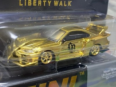 MiniGT LBWK Nissan S15 Silvia Gold Series Tokyo 2nd Anniv No