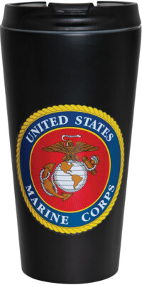 Tazza Da Viaggio Con Isolamento A Doppia Parete Con Logo Tervis Marines Realizzata Negli Stati Uniti Mantiene Le Bevande Fredde E Calde 16 Onc~p122049667 - Foto 5