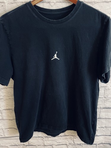 Jordan Jumpman 23 Nike Black Size Short Sleeve Double Sided Printed Tee Mens XL