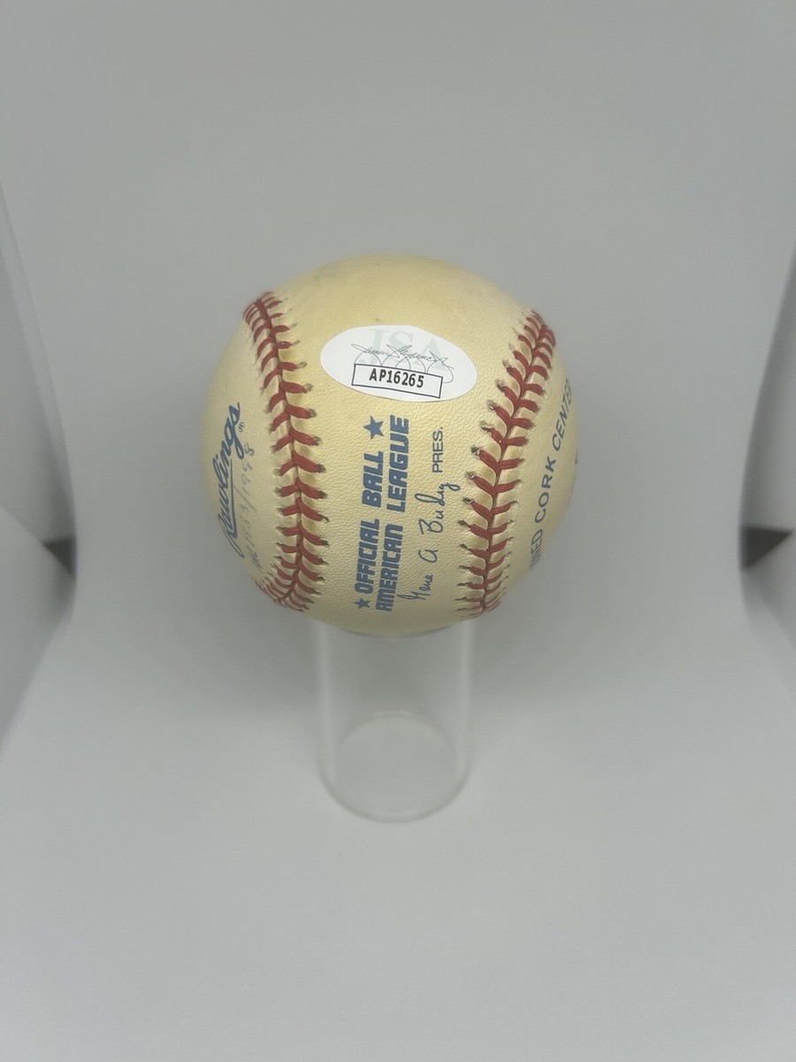 David Wells Signed Baseball Perfect Game Inscription JSA Certified