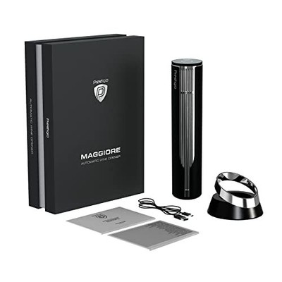 Prestigio Maggiore Electric Corkscrew for Wine Opener - Auto Bottle Opener
