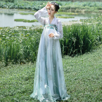 Autumn Hanfu Female Full Chest Retro Dress Chinese Style Summer Fairy Costume | eBay Autumn Hanfu Female Full Chest Retro Dress Chinese Style Summer Fairy Costume | eBay