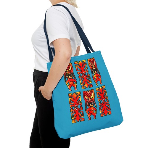Borsa Tiki Lava Classica (AOP) Sfondo Turchese - Foto 49 di 61