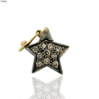 4 Charms De Estrella De Plata De Ley 925 De 10 Mm. :th1507 - España
