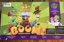 Learn  Climb BOOM Fun with Science Kids Science Kit 65 Experiments STEM New