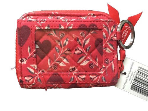 Vera Bradley Wallet Plum Crazy Quick Swipe ID Purple Floral  display picture 1