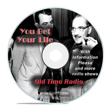 You Bet Your Life, 776 Old Time Radio Quiz, Game Shows Broadcasts mp3 DVD