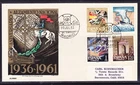Spain 1961 National Uprising "Alonso" FDC  Sacramento