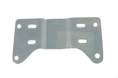 Transmission Mounting Plate 5 Speed on 4 Speed Frame Harley Zinc