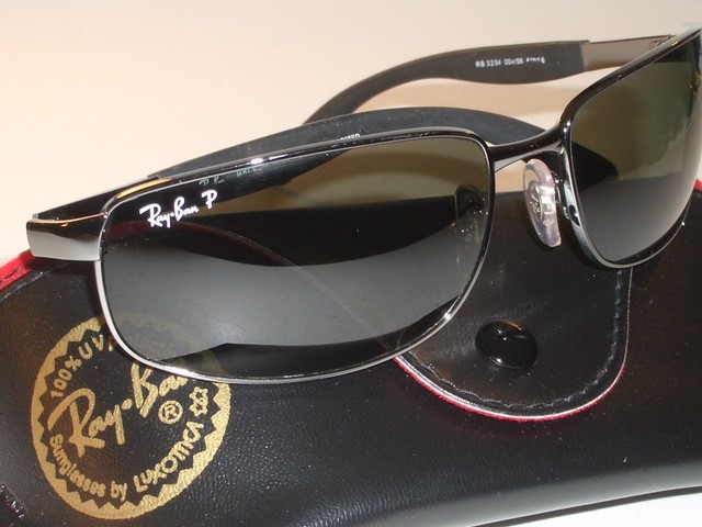 ray ban wrap around sunglasses polarized