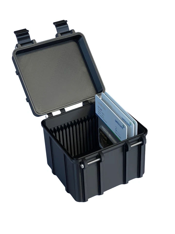 Bullion Bar Assay Card Storage Box Case Holds 20 or 31 Gold Silver - Image 4 of 4