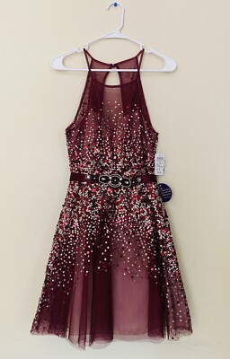 pastel party dresses Long Pastel Sequin Prom Dress with Lace-Up Open Back Peach / 0