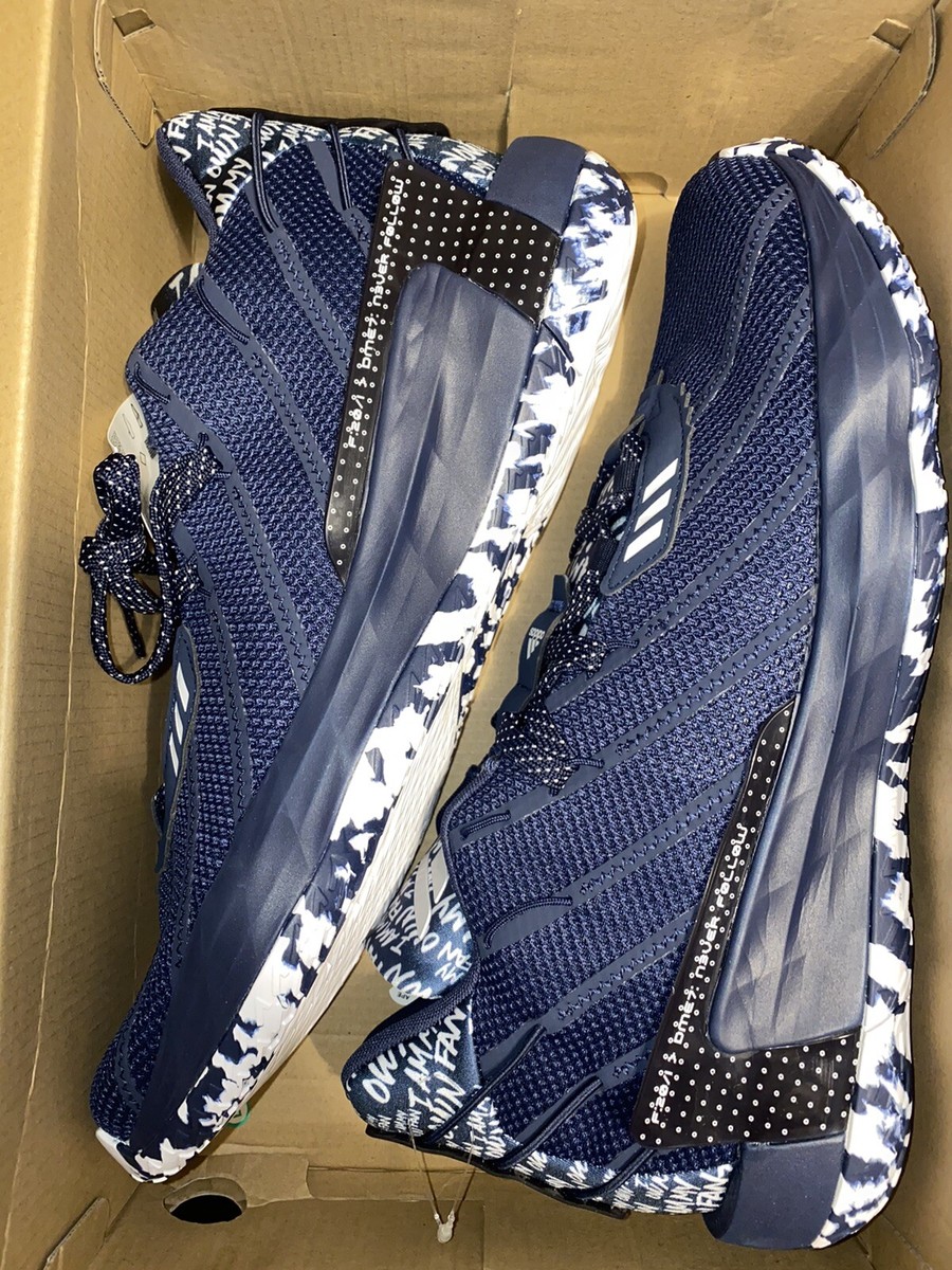 Adidas Damian Lillard Dame I Am My Own Fan Navy/White Mens Size