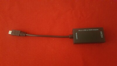 Micro USB Male to HDMI Female Adapter Cable for Android Smartphone & Tablet 