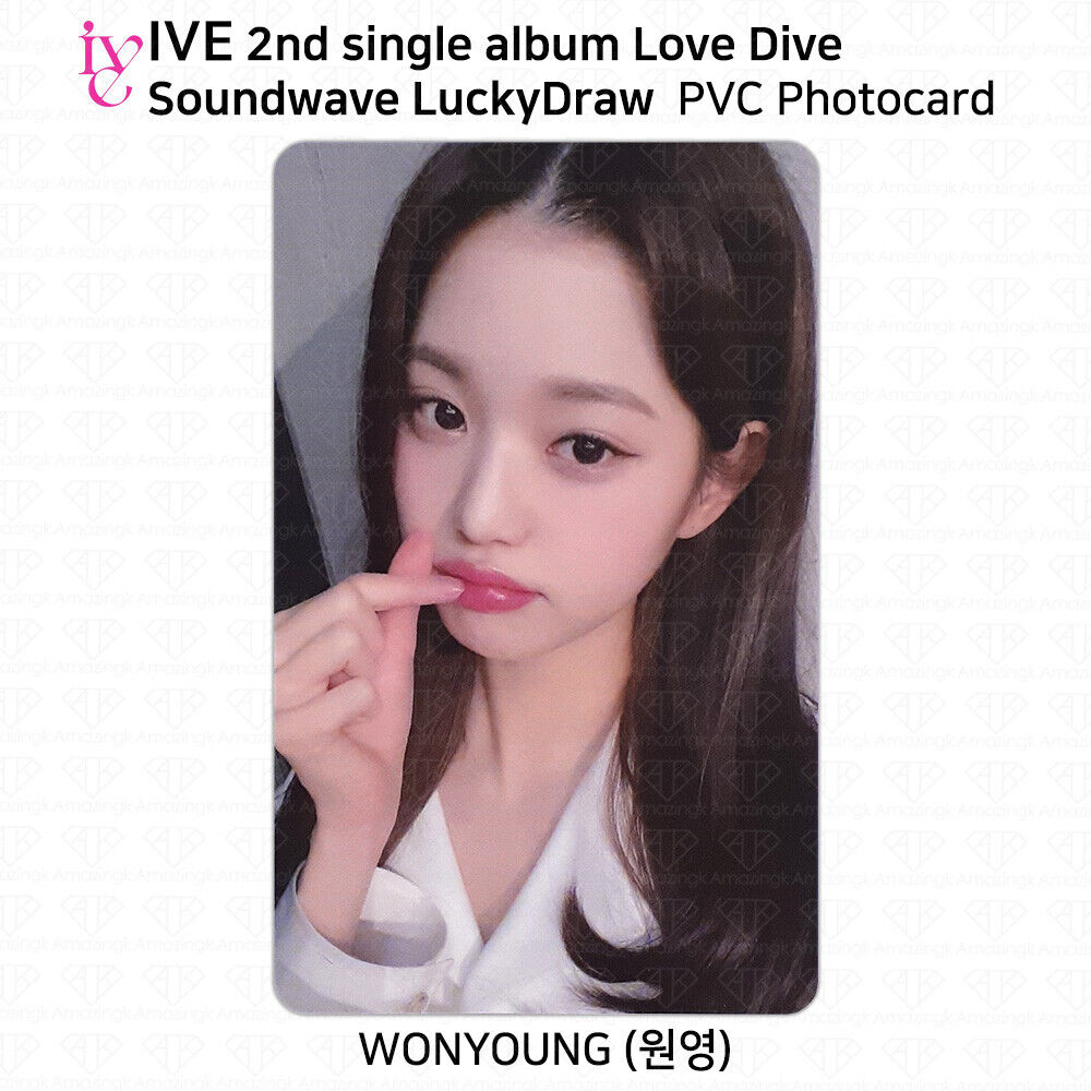 IVE 2nd Single Album Love Dive Sound Wave Lucky Draw IVE 2nd Single Album Love Dive Sound Wave Lucky Draw