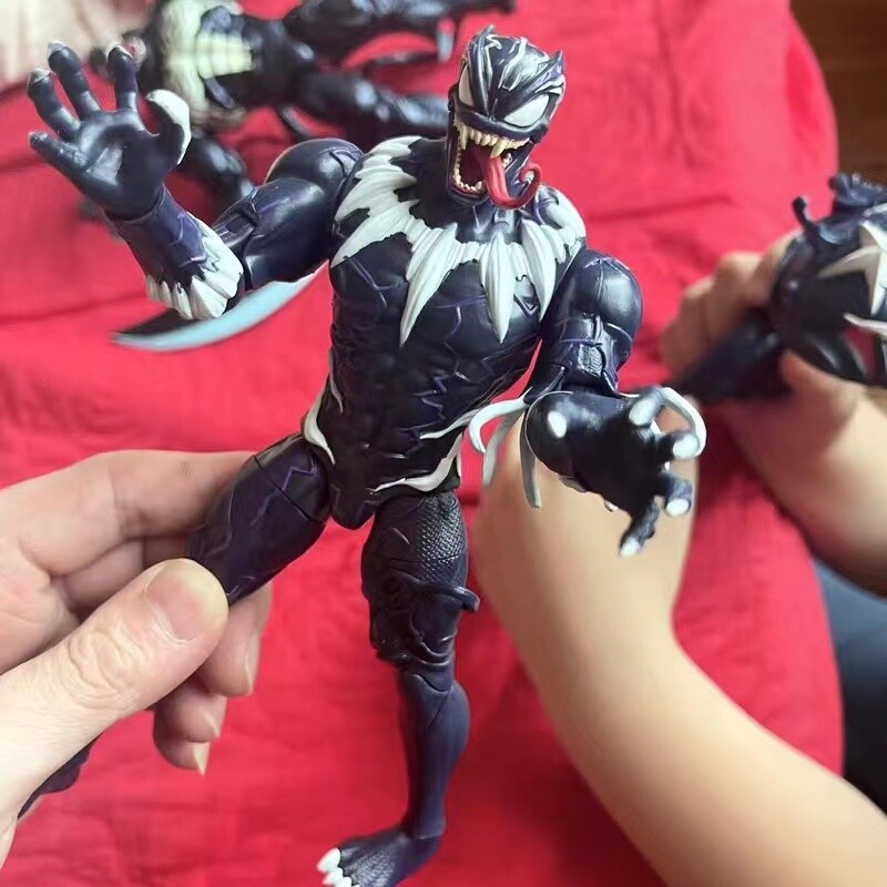 ZD TOYS Venomized Black Panther Action Figure Kids Toys Xmas Gift New 7in