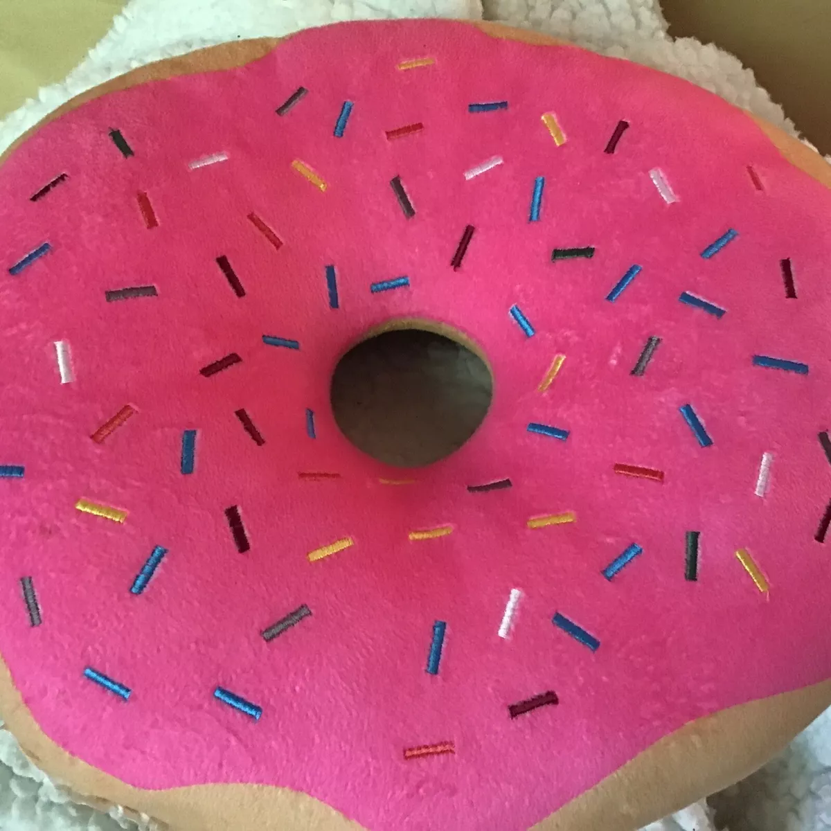 Sprinkle Donut Pillow